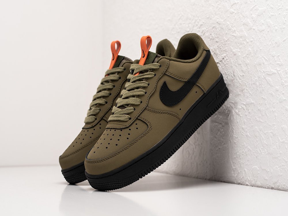 Nike Air Force 1 Low WMNS зеленые кожа женские (AR24355) - фото 2