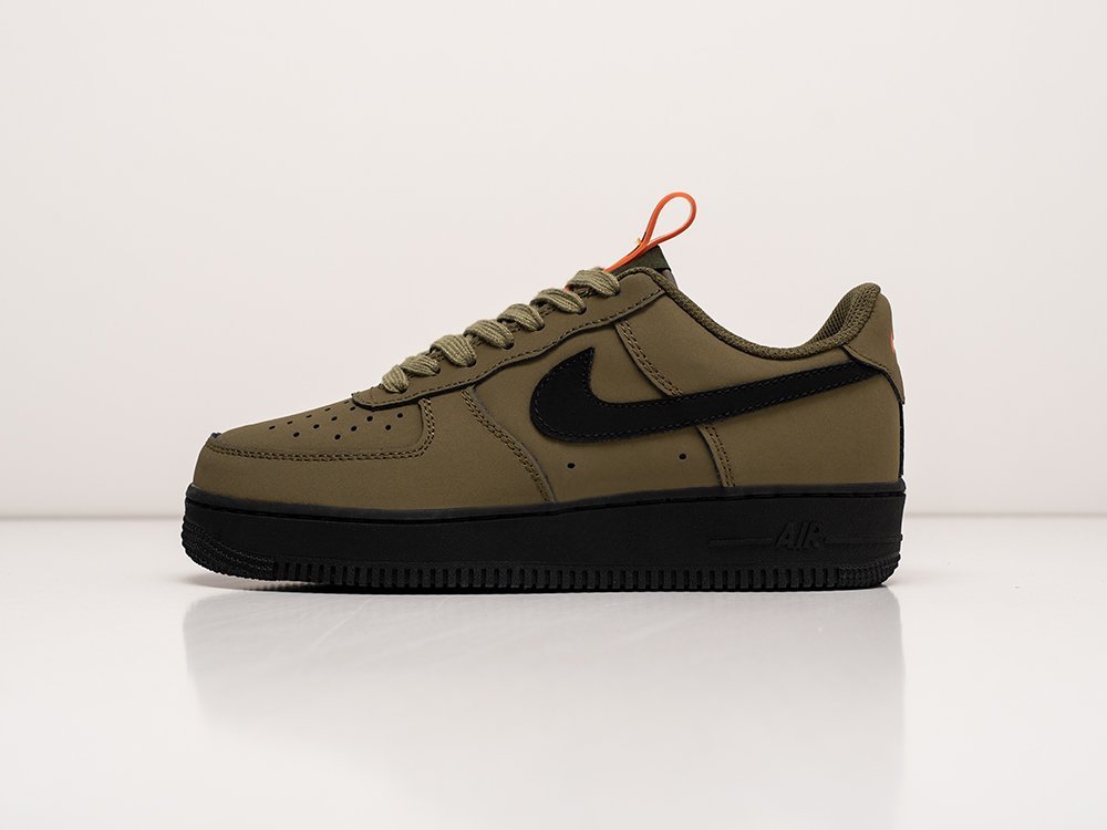 Nike Air Force 1 Low WMNS зеленые кожа женские (AR24355) - фото 1