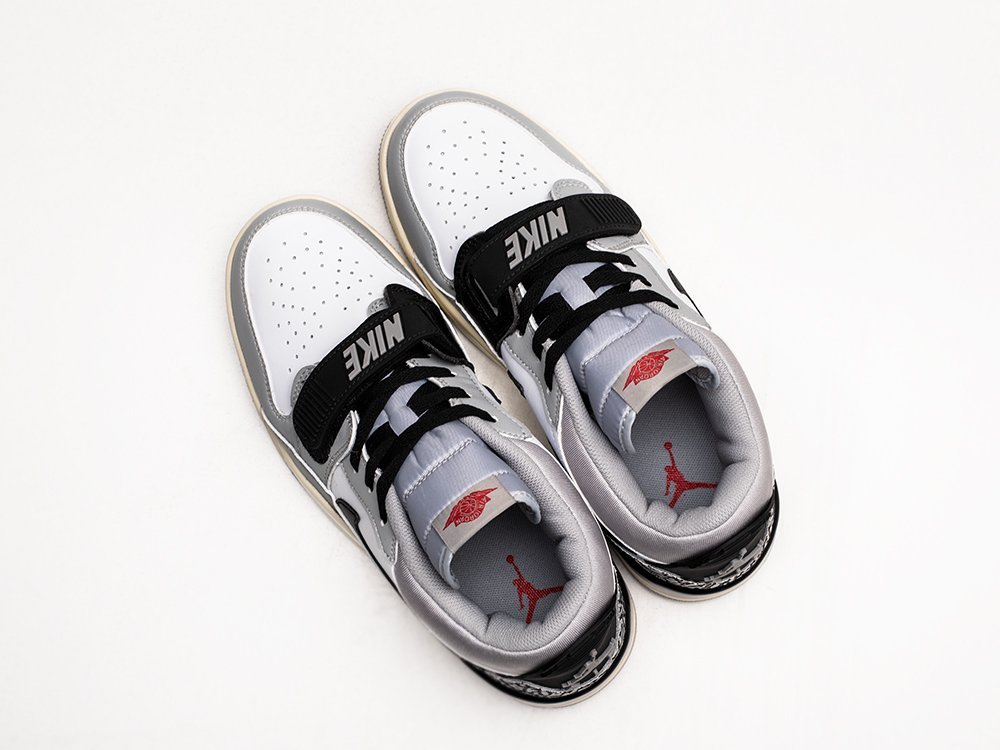 Nike Air Jordan Legacy 312 Low Tech Grey белые кожа мужские (AR24359) - фото 3