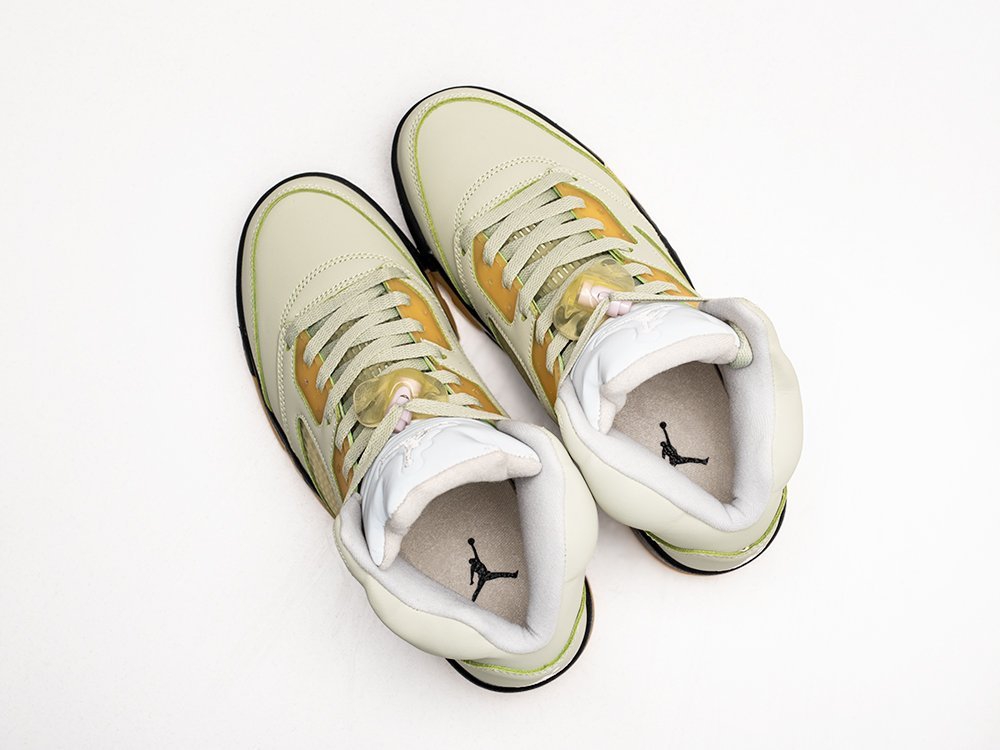 Nike Air Jordan 5 Jade Horizon зеленые кожа мужские (AR24366) - фото 3 Nike Air Jordan 5 Jade Horizon зеленые кожа мужские (AR24366) - фото 3