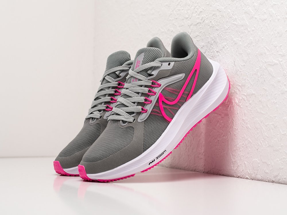 Nike Air Zoom Pegasus 39 WMNS серые текстиль женские (AR24371) - фото 2