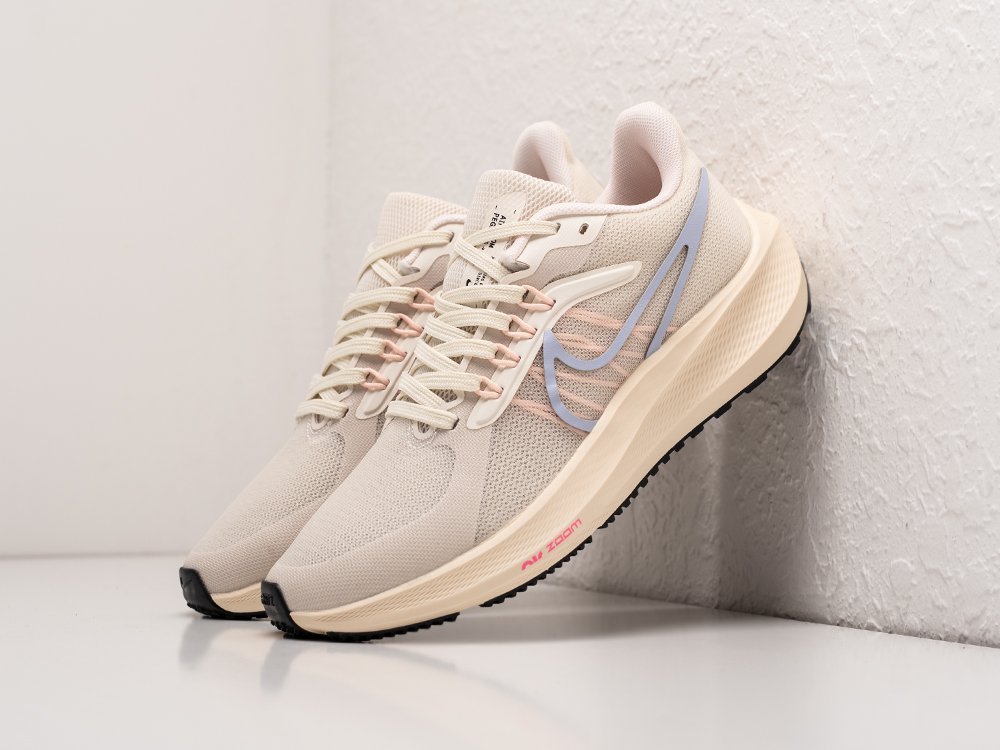 Nike Air Zoom Pegasus 39 WMNS бежевые текстиль женские (AR24372) - фото 2 Nike Air Zoom Pegasus 39 WMNS бежевые текстиль женские (AR24372) - фото 2