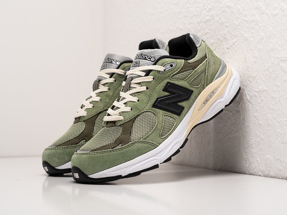 New Balance 990v3 JJJJound Olive зеленые замша мужские (AR24375) - фото 2 New Balance 990v3 JJJJound Olive зеленые замша мужские (AR24375) - фото 2