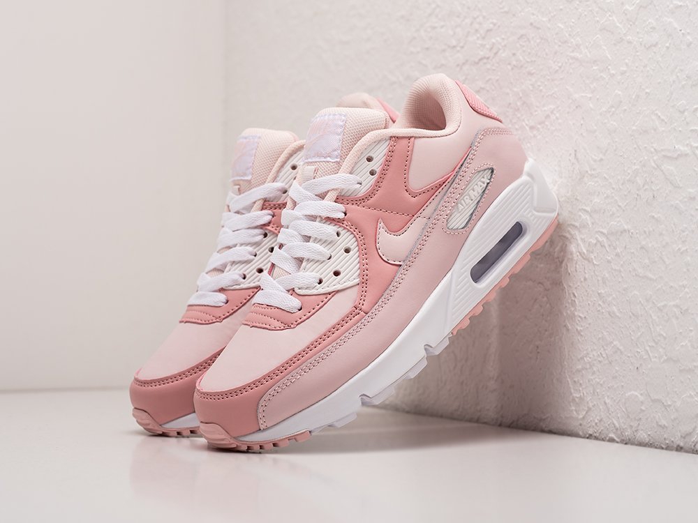 Nike Air Max 90 WMNS розовые кожа женские (AR24407) - фото 2 Nike Air Max 90 WMNS розовые кожа женские (AR24407) - фото 2