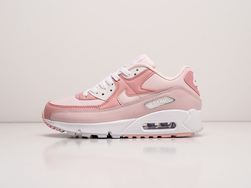 Nike Air Max 90 WMNS розовые кожа женские (AR24407) - фото 1 Nike Air Max 90 WMNS розовые кожа женские (AR24407) - фото 1