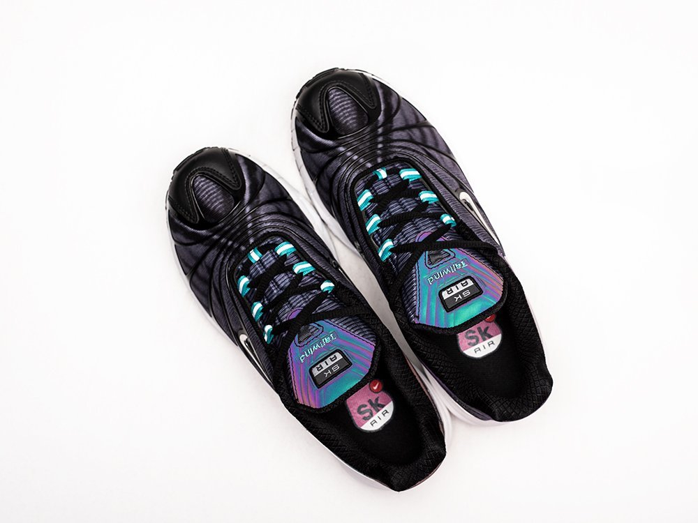 Nike Air Max Tailwind V x Skepta Chrome Black серые кожа мужские (AR24411) - фото 3 Nike Air Max Tailwind V x Skepta Chrome Black серые кожа мужские (AR24411) - фото 3