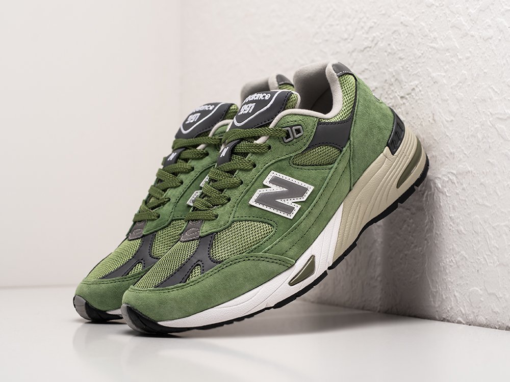 New Balance 991 зеленые замша мужские купить за 4980 руб в  интернет-магазине RESTOKK. Артикул 24414. new balance 991