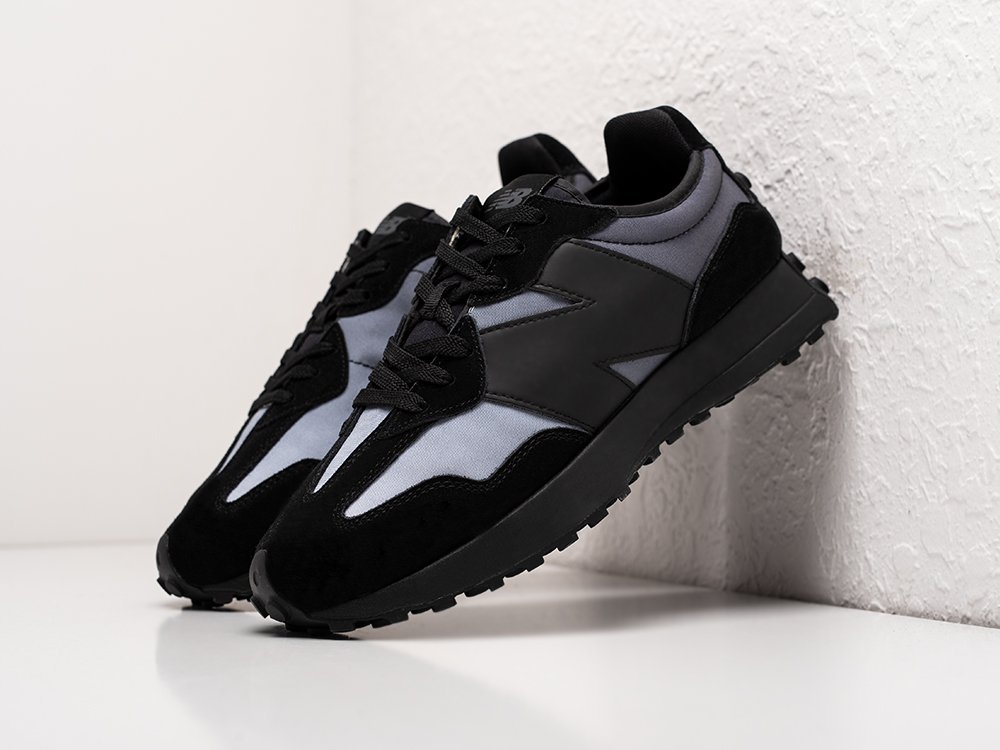 New Balance 327 черные замша мужские (AR24415) - фото 2 New Balance 327 черные замша мужские (AR24415) - фото 2