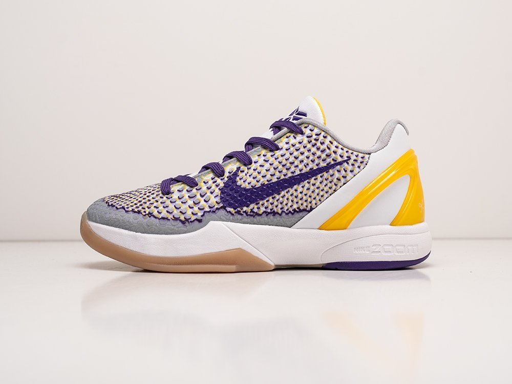Nike Kobe 6 Protro 3D Lakers белые мужские (AR24426) - фото 1