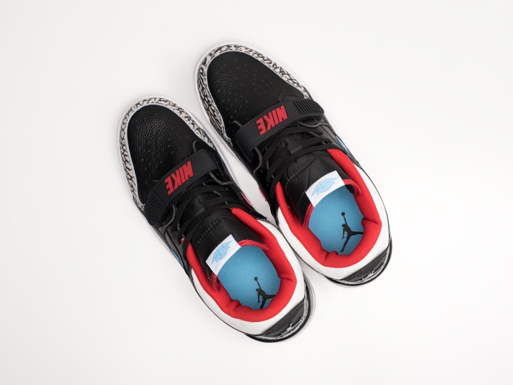 Nike Air Jordan Legacy 312 low черные кожа мужские (AR24609) - фото 3 Nike Air Jordan Legacy 312 low черные кожа мужские (AR24609) - фото 3