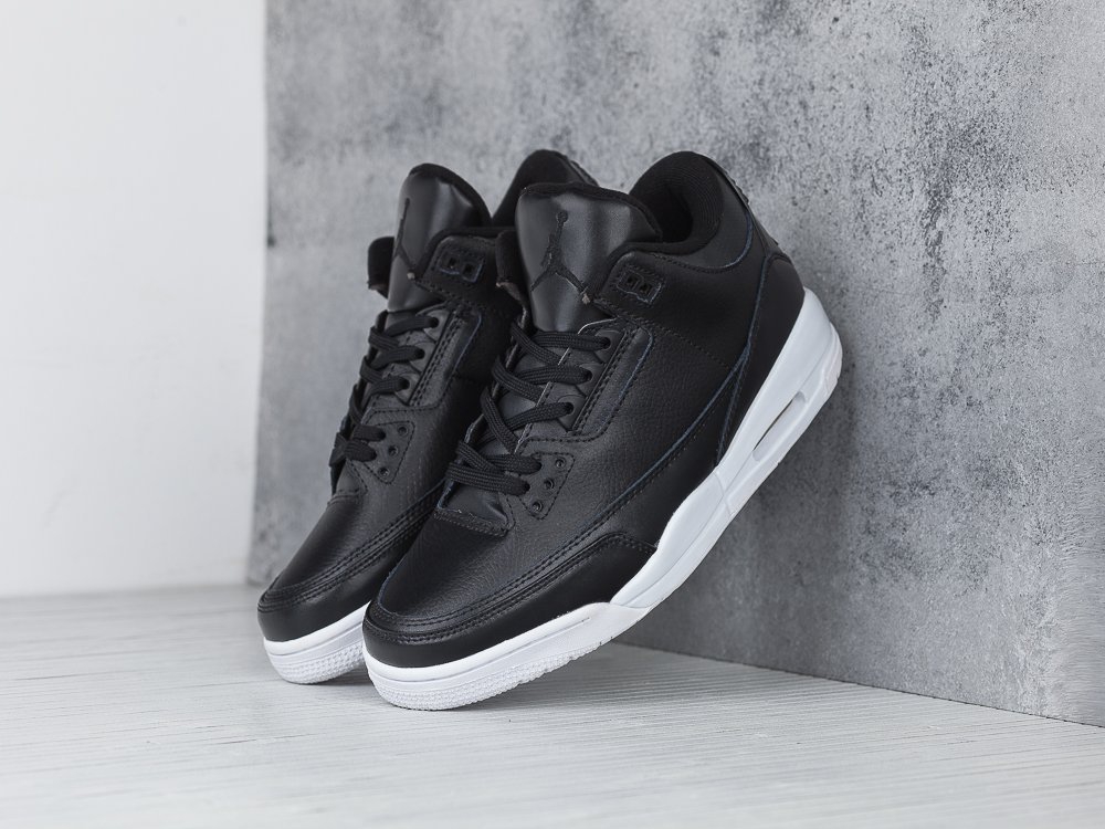 Nike Air Jordan 3 Retro черные мужские (AR24823) - фото 2