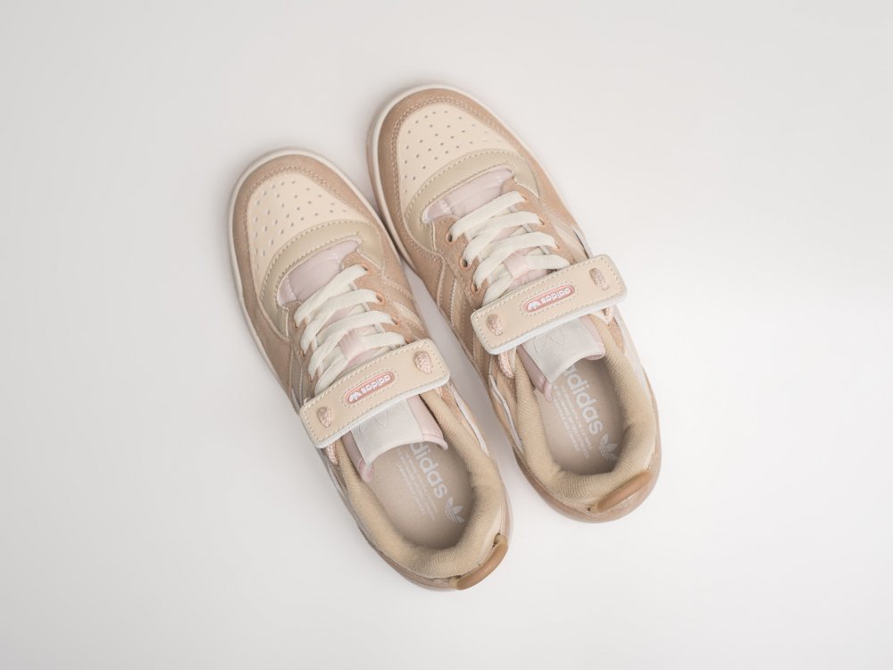 Adidas Forum Low Linen WMNS бежевые замша женские (AR24840) - фото 3 Adidas Forum Low Linen WMNS бежевые замша женские (AR24840) - фото 3