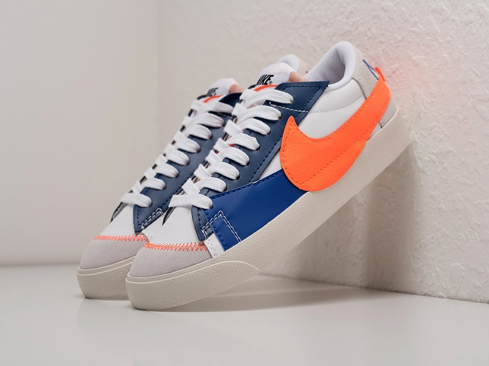 Nike Blazer Low 77 Jumbo разноцветные кожа мужские (AR24847) - фото 2