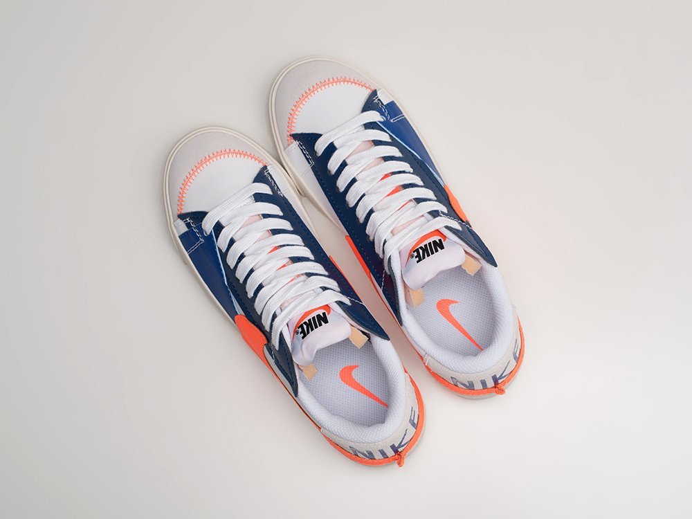 Nike Blazer Low 77 Jumbo разноцветные кожа мужские (AR24847) - фото 3 Nike Blazer Low 77 Jumbo разноцветные кожа мужские (AR24847) - фото 3