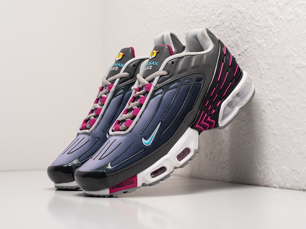 Nike Air Max Plus 3 разноцветные текстиль мужские (AR24942) - фото 2 Nike Air Max Plus 3 разноцветные текстиль мужские (AR24942) - фото 2
