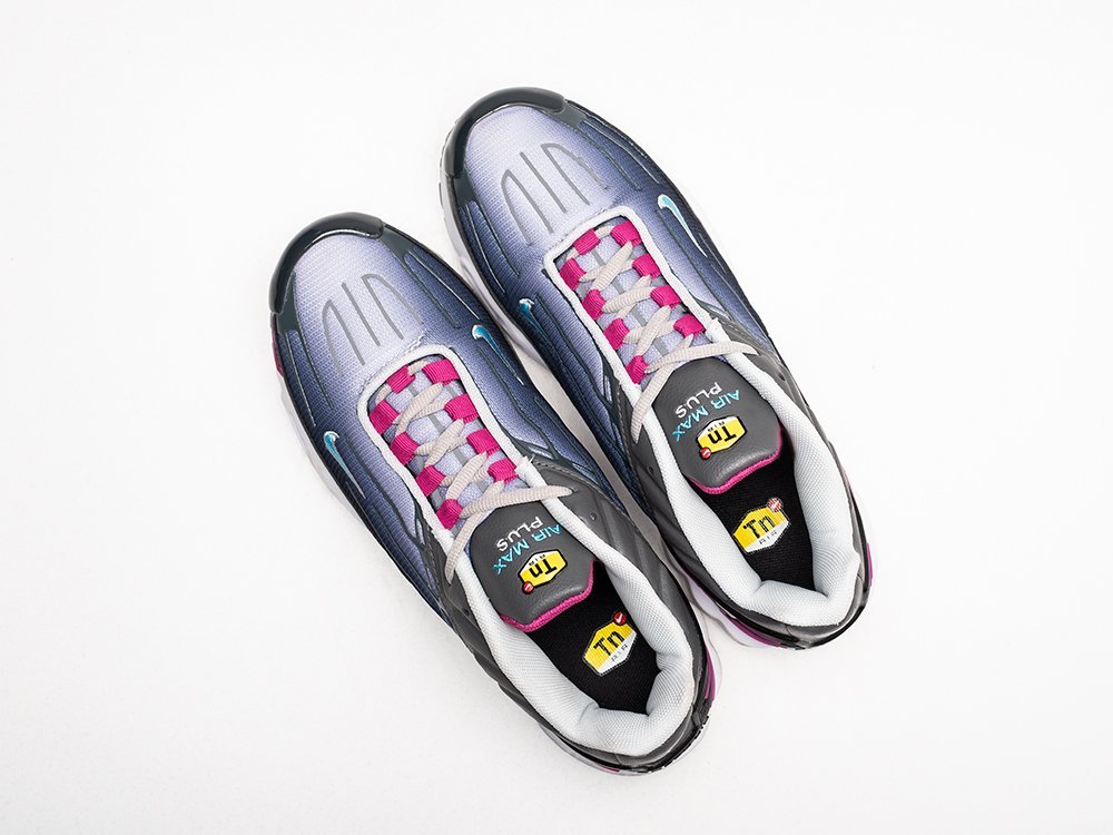 Nike Air Max Plus 3 разноцветные текстиль мужские (AR24942) - фото 3 Nike Air Max Plus 3 разноцветные текстиль мужские (AR24942) - фото 3