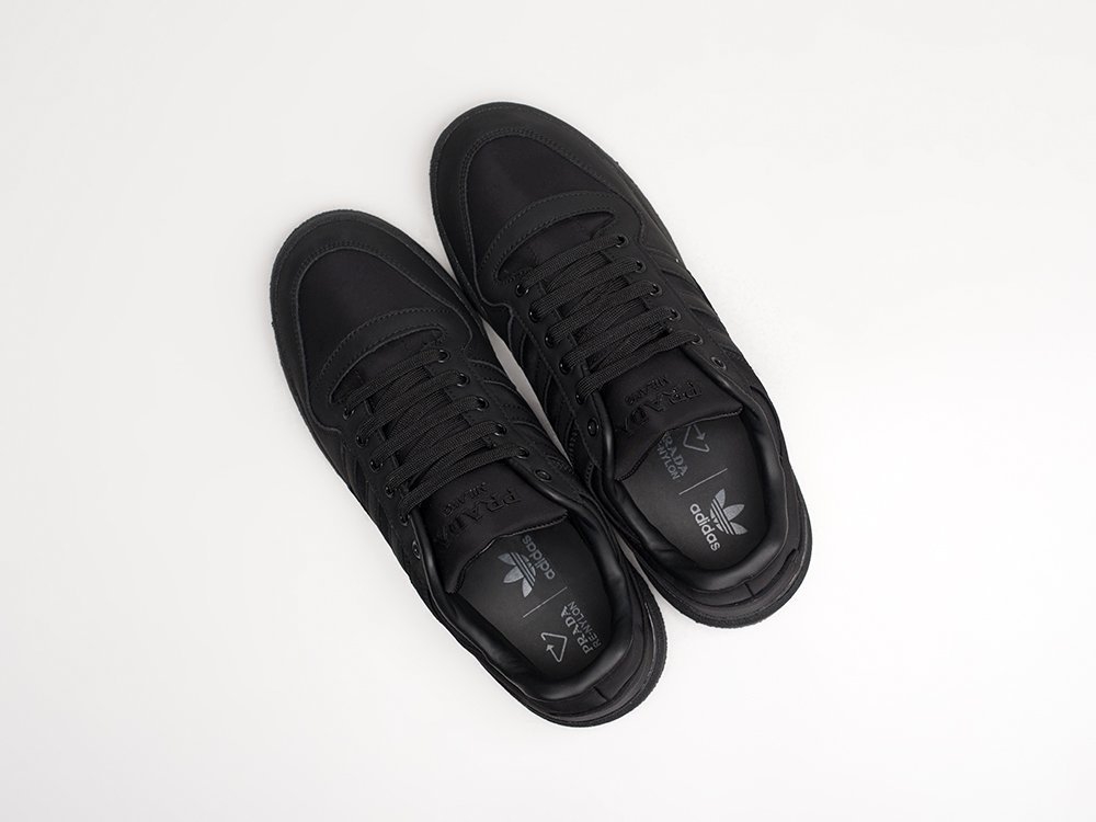 Adidas Forum Low x Prada черные кожа мужские (AR24943) - фото 3