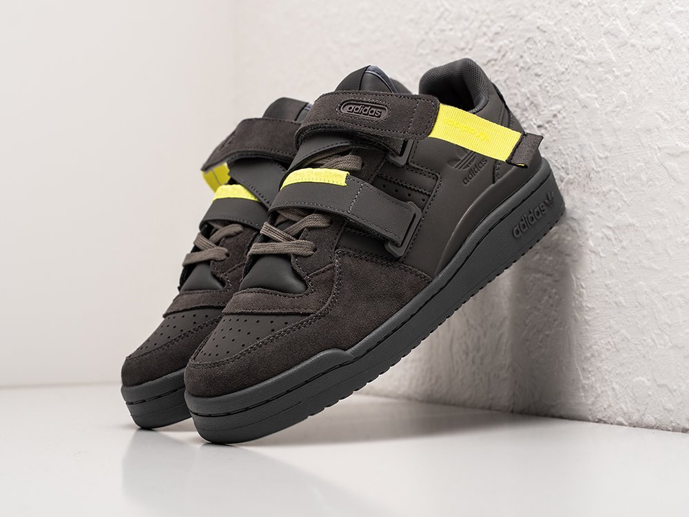 Adidas Forum Low Strap коричневые замша мужские (AR24946) - фото 2
