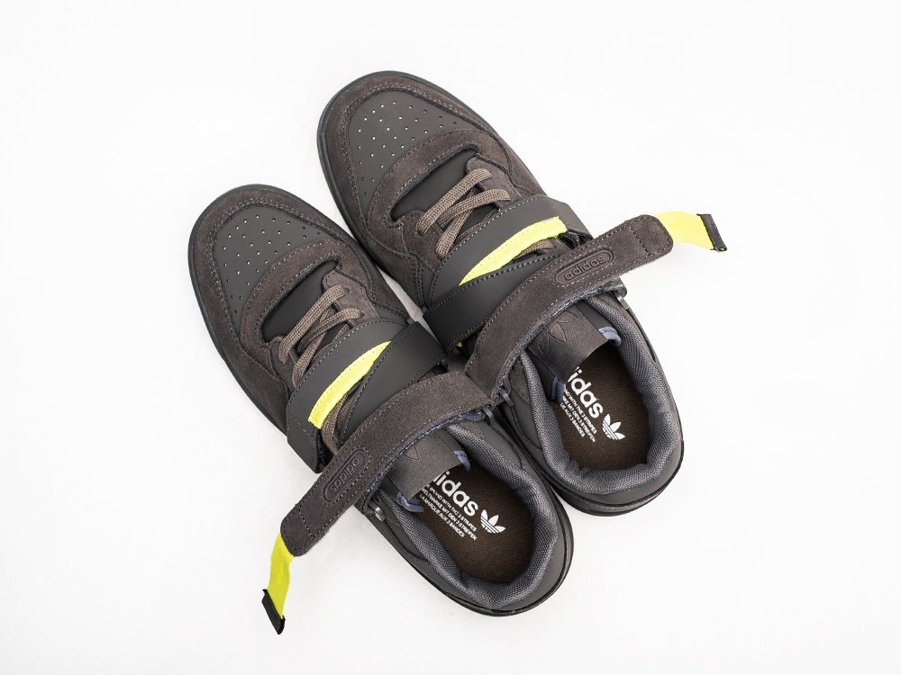 Adidas Forum Low Strap коричневые замша мужские (AR24946) - фото 3