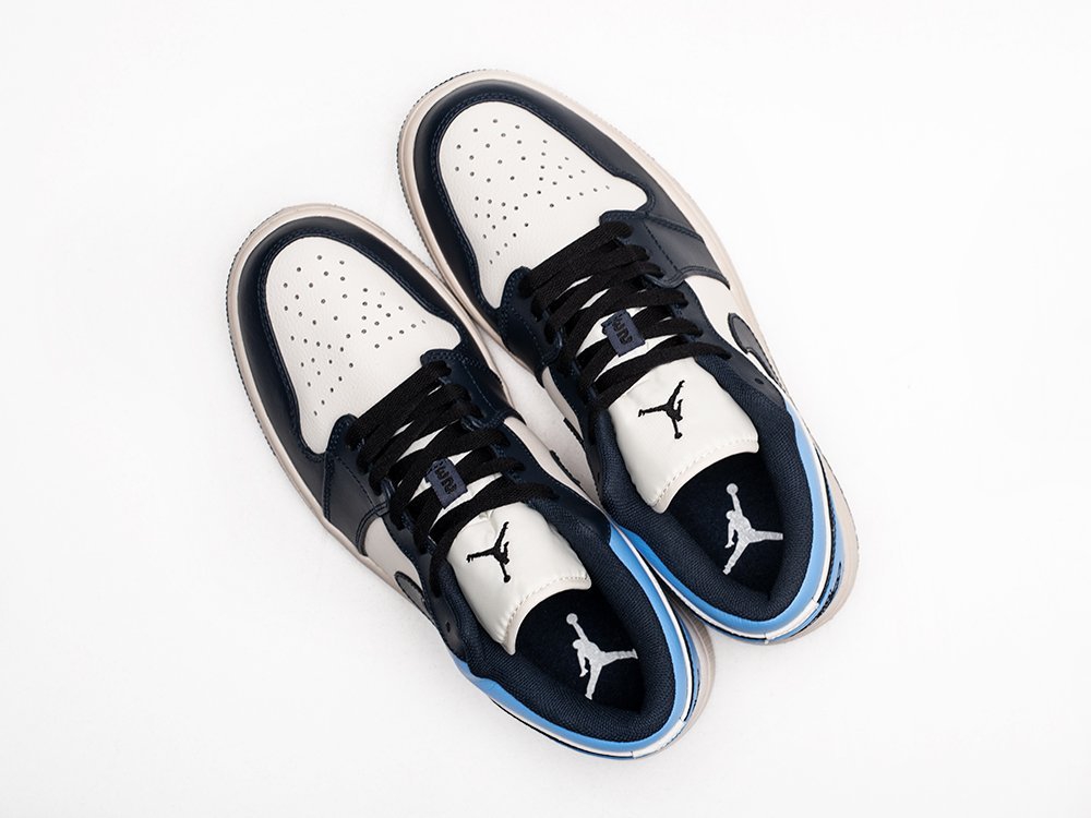 Nike Air Jordan 1 Low белые кожа мужские (AR24958) - фото 3