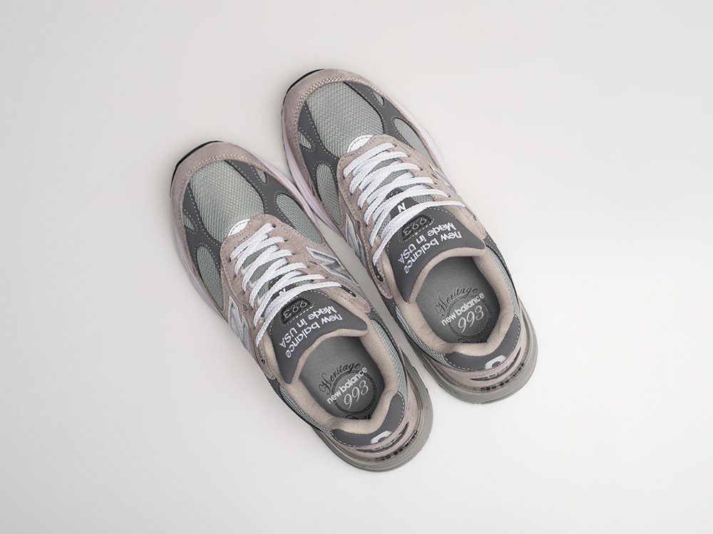 New Balance 993 серые замша мужские (AR24997) - фото 3 New Balance 993 серые замша мужские (AR24997) - фото 3