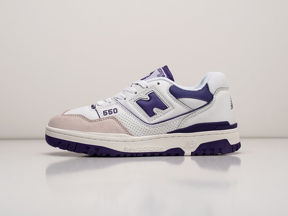 New Balance 550 белые кожа мужские (AR25005) - фото 1 New Balance 550 белые кожа мужские (AR25005) - фото 1
