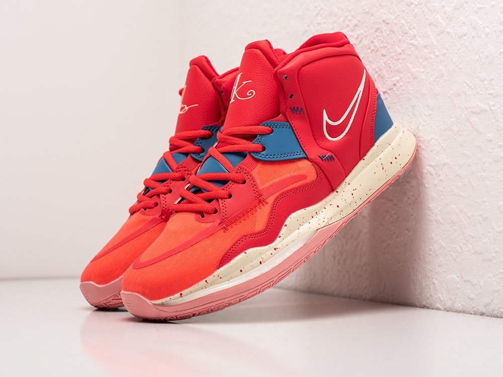 Nike Kyrie 8 Infinity Siren Red красные текстиль мужские (AR25011) - фото 2 Nike Kyrie 8 Infinity Siren Red красные текстиль мужские (AR25011) - фото 2