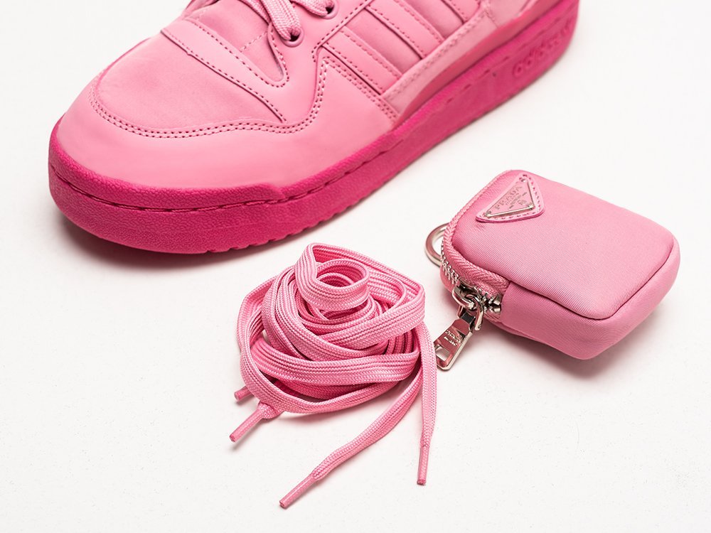 Adidas Prada x Forum Low WMNS розовые кожа женские (AR25030) - фото 4 Adidas Prada x Forum Low WMNS розовые кожа женские (AR25030) - фото 4