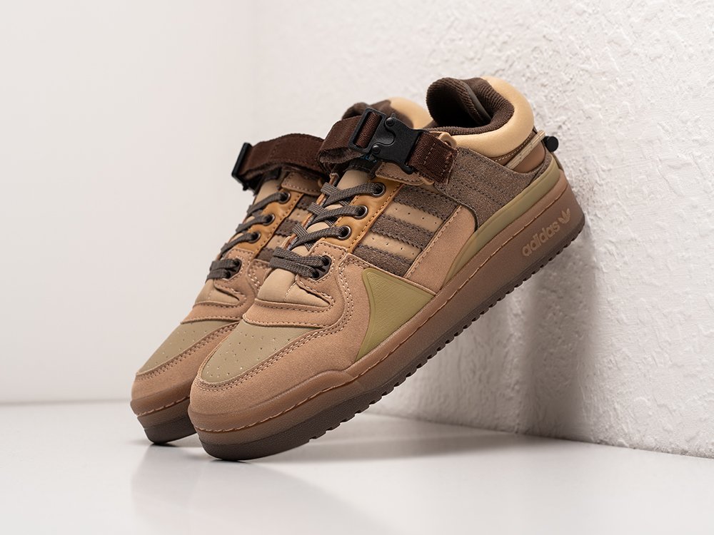 Adidas Bad Bunny x Forum Buckle Low The First Cafe WMNS коричневые замша женские (AR25032) - фото 2 Adidas Bad Bunny x Forum Buckle Low The First Cafe WMNS коричневые замша женские (AR25032) - фото 2