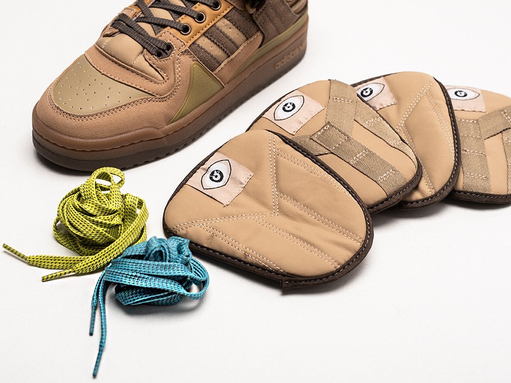Adidas Bad Bunny x Forum Buckle Low The First Cafe WMNS коричневые замша женские (AR25032) - фото 4 Adidas Bad Bunny x Forum Buckle Low The First Cafe WMNS коричневые замша женские (AR25032) - фото 4