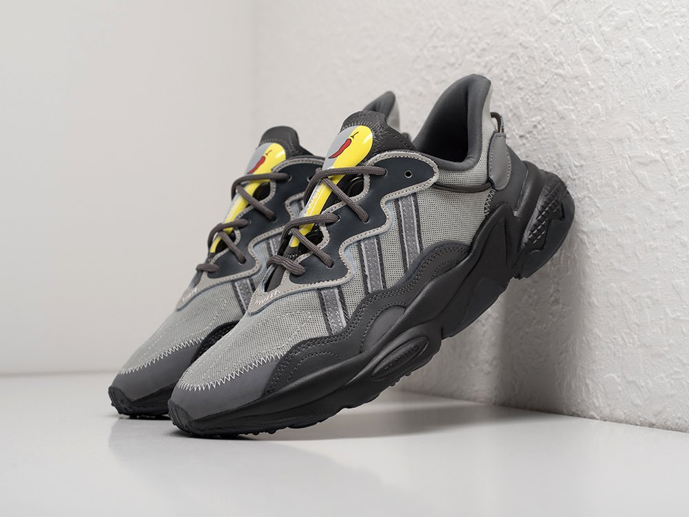 Adidas Ozweego серые кожа мужские (AR25042) - фото 2 Adidas Ozweego серые кожа мужские (AR25042) - фото 2