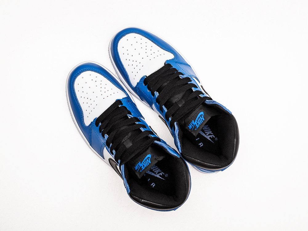 Nike Air Jordan 1 Retro High OG Game Royal WMNS белые кожа женские (AR25057) - фото 3 Nike Air Jordan 1 Retro High OG Game Royal WMNS белые кожа женские (AR25057) - фото 3