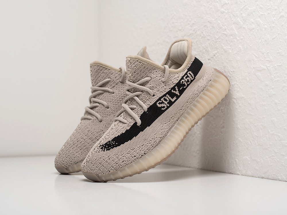 Adidas Yeezy 350 Boost v2 Slate WMNS серые текстиль женские (AR25060) - фото 2 Adidas Yeezy 350 Boost v2 Slate WMNS серые текстиль женские (AR25060) - фото 2
