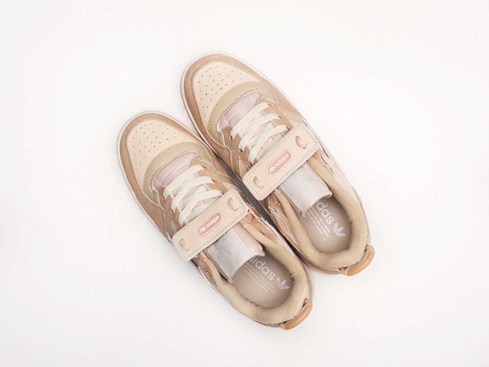 Adidas Forum Low WMNS бежевые кожа женские (AR25075) - фото 3 Adidas Forum Low WMNS бежевые кожа женские (AR25075) - фото 3