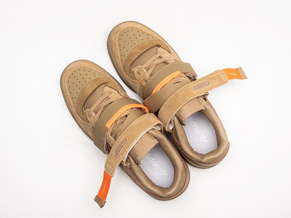Adidas Forum Low Strap бежевые кожа мужские (AR25076) - фото 3 Adidas Forum Low Strap бежевые кожа мужские (AR25076) - фото 3