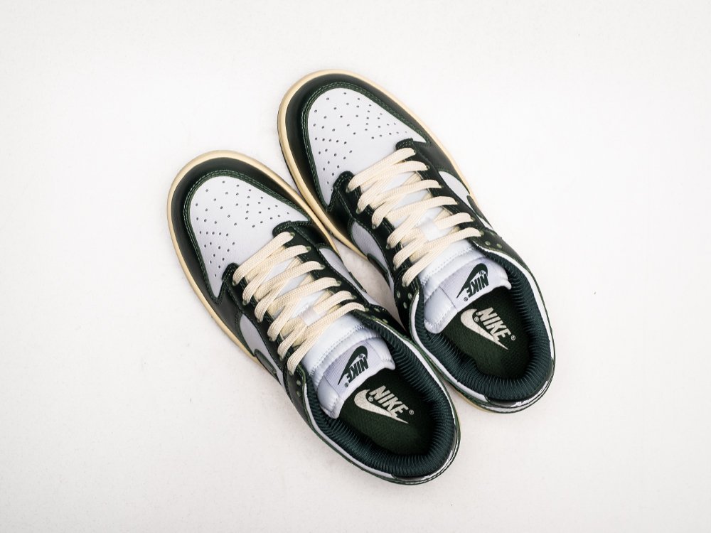 Nike SB Dunk Low Varsity Green WMNS белые кожа женские (AR25087) - фото 3 Nike SB Dunk Low Varsity Green WMNS белые кожа женские (AR25087) - фото 3