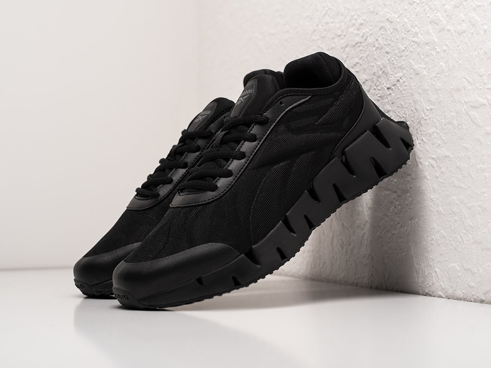 Reebok Zig Dynamica 3 черные текстиль мужские (AR25091) - фото 2 Reebok Zig Dynamica 3 черные текстиль мужские (AR25091) - фото 2