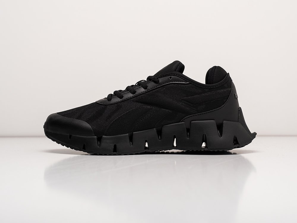 Reebok Zig Dynamica 3 черные текстиль мужские (AR25091) - фото 1 Reebok Zig Dynamica 3 черные текстиль мужские (AR25091) - фото 1