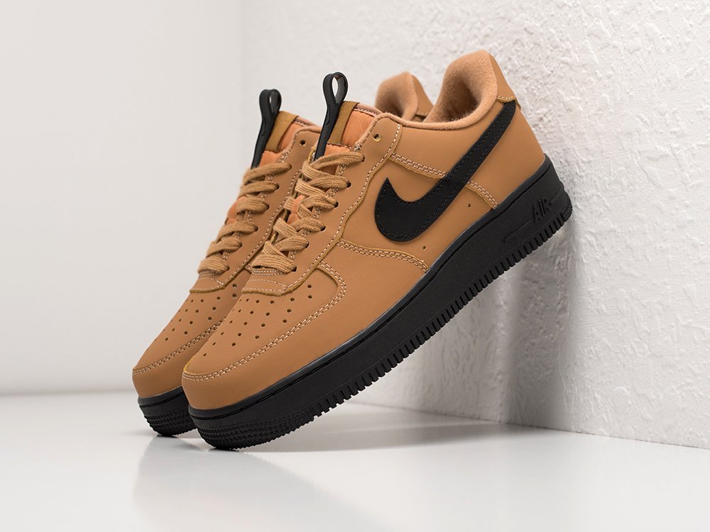 Nike Air Force 1 Low WMNS коричневые кожа женские (AR25099) - фото 2 Nike Air Force 1 Low WMNS коричневые кожа женские (AR25099) - фото 2
