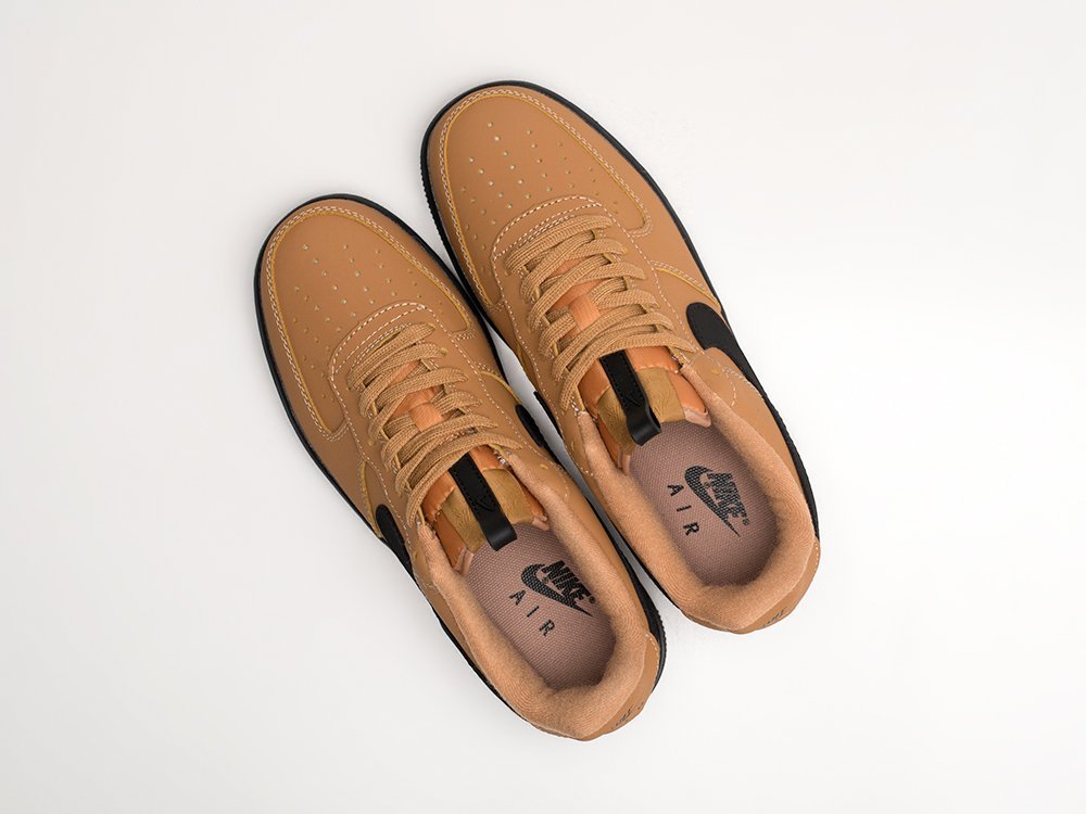 Nike Air Force 1 Low WMNS коричневые кожа женские (AR25099) - фото 3 Nike Air Force 1 Low WMNS коричневые кожа женские (AR25099) - фото 3