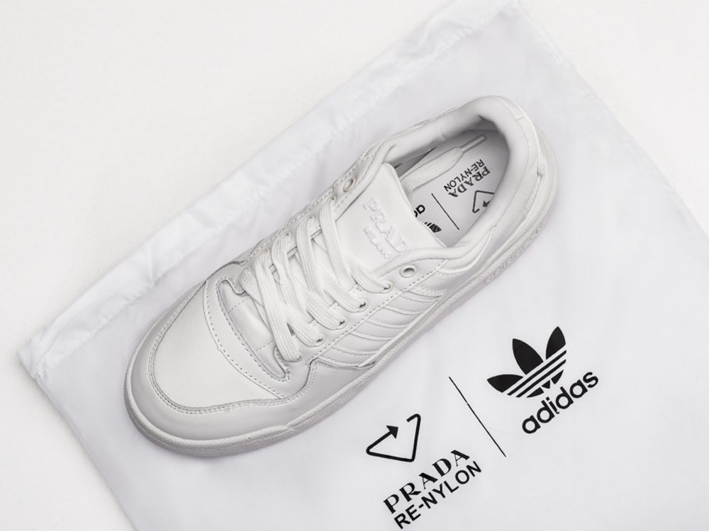 Adidas x Prada Forum Low WMNS белые кожа женские (AR25106) - фото 5 Adidas x Prada Forum Low WMNS белые кожа женские (AR25106) - фото 5