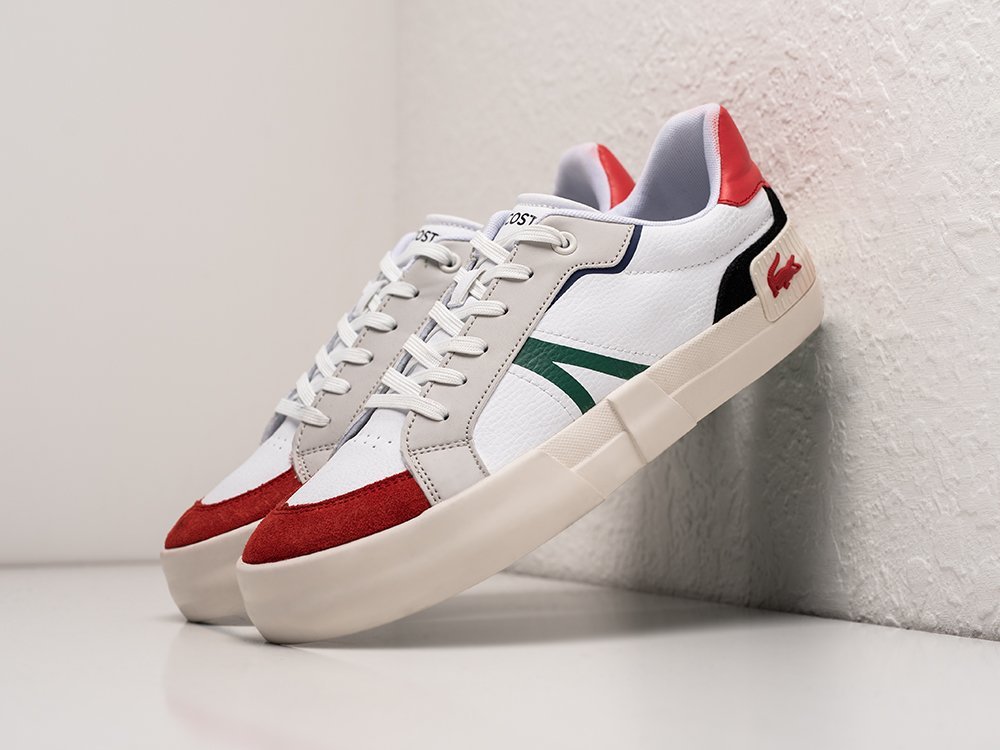Lacoste L004 белые кожа мужские (AR25110) - фото 2 Lacoste L004 белые кожа мужские (AR25110) - фото 2