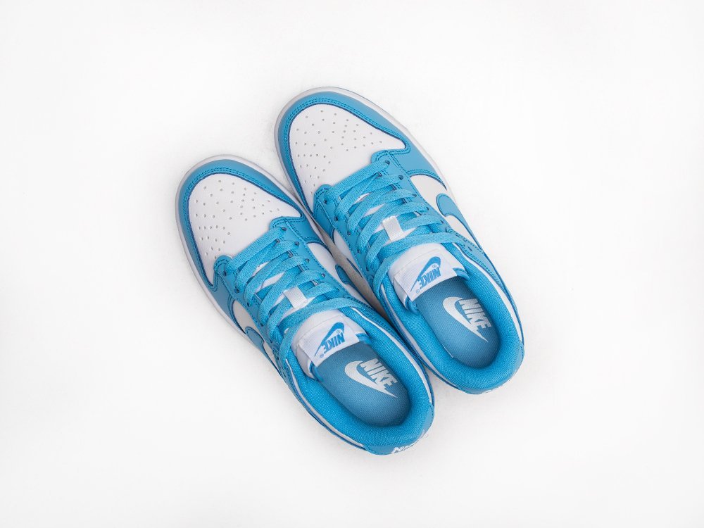 Nike SB Dunk Low UNC WMNS голубые кожа женские (AR25114) - фото 3