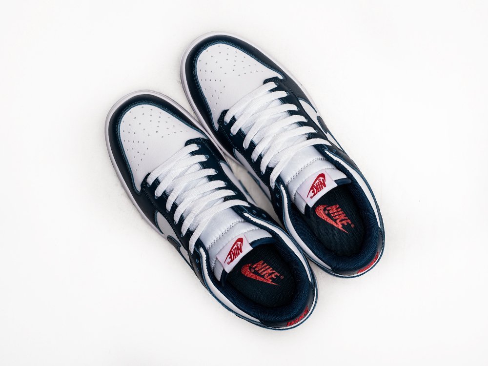 Nike SB Dunk Low USA белые кожа мужские (AR25163) - фото 3 Nike SB Dunk Low USA белые кожа мужские (AR25163) - фото 3