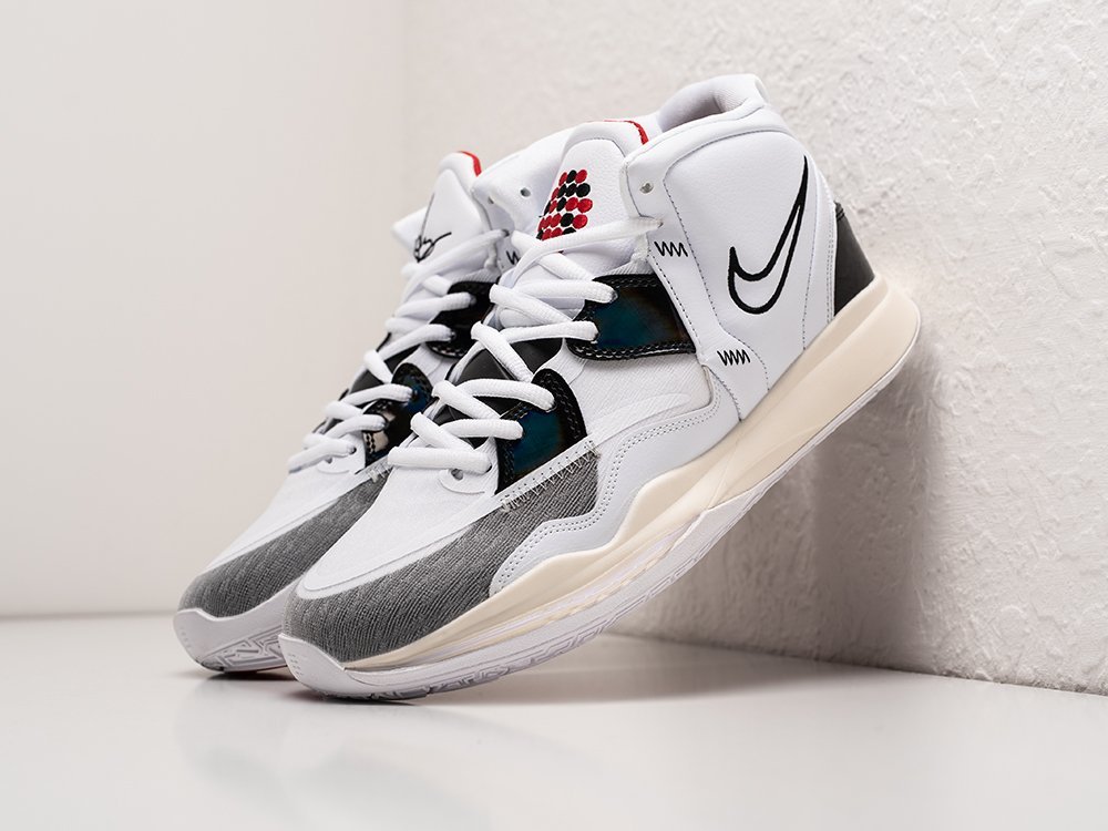 Nike Kyrie 8 Man Machine белые текстиль мужские (AR25178) - фото 2 Nike Kyrie 8 Man Machine белые текстиль мужские (AR25178) - фото 2