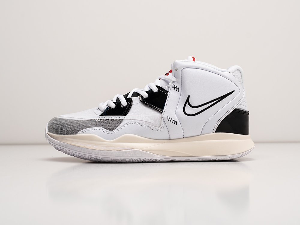 Nike Kyrie 8 Man Machine белые текстиль мужские (AR25178) - фото 1 Nike Kyrie 8 Man Machine белые текстиль мужские (AR25178) - фото 1