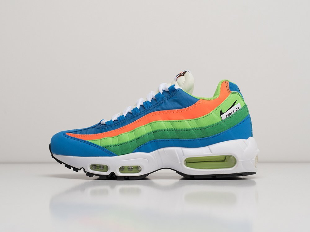 Nike Air Max 95 Running Club синие текстиль мужские (AR25183) - фото 1 Nike Air Max 95 Running Club синие текстиль мужские (AR25183) - фото 1