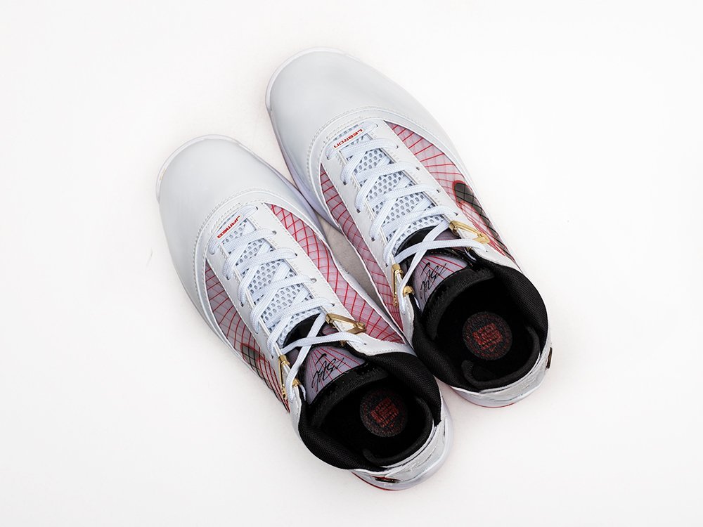 Nike Lebron 7 белые кожа мужские (AR25204) - фото 3