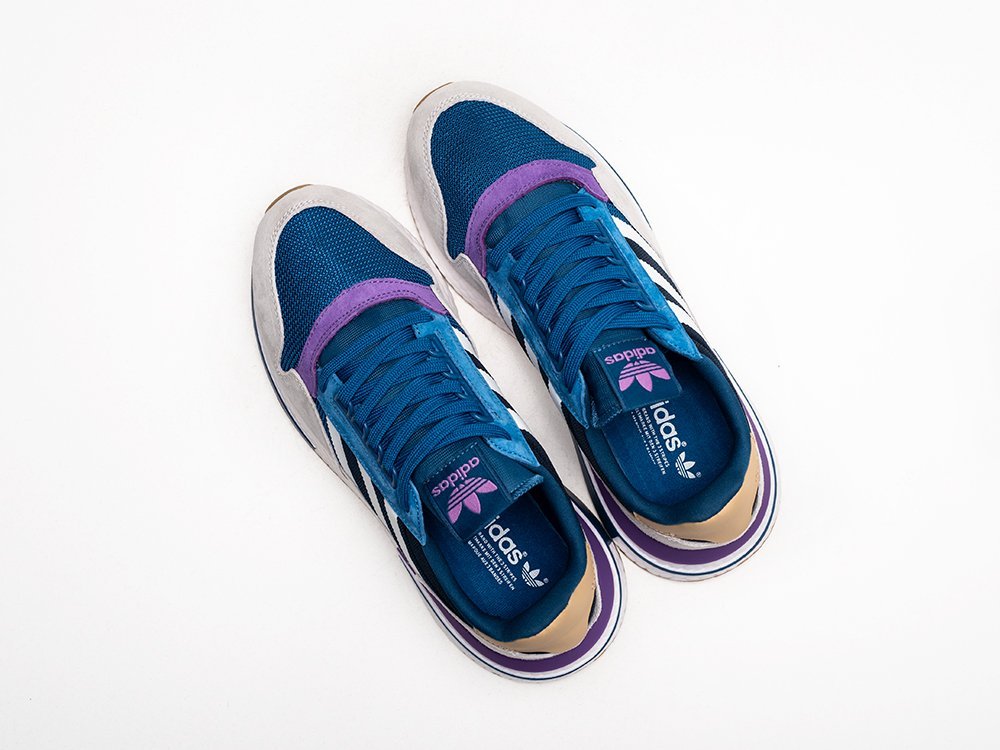 Adidas ZX 500 RM синие замша мужские (AR25214) - фото 3 Adidas ZX 500 RM синие замша мужские (AR25214) - фото 3