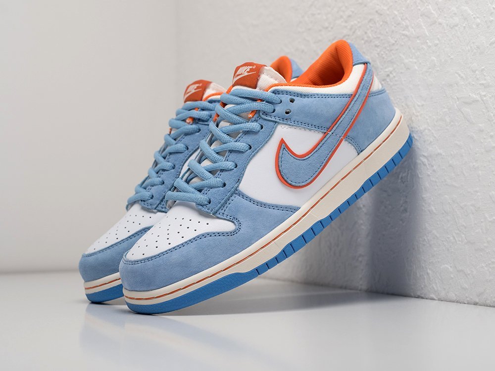 Nike x Otomo Katsuhiro SB Dunk Low голубые замша мужские (AR25220) - фото 2 Nike x Otomo Katsuhiro SB Dunk Low голубые замша мужские (AR25220) - фото 2